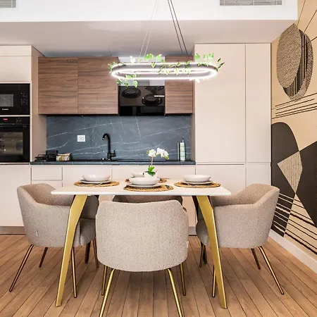 Apartman Maison Lumiere - A Modern Designer In Bukarest