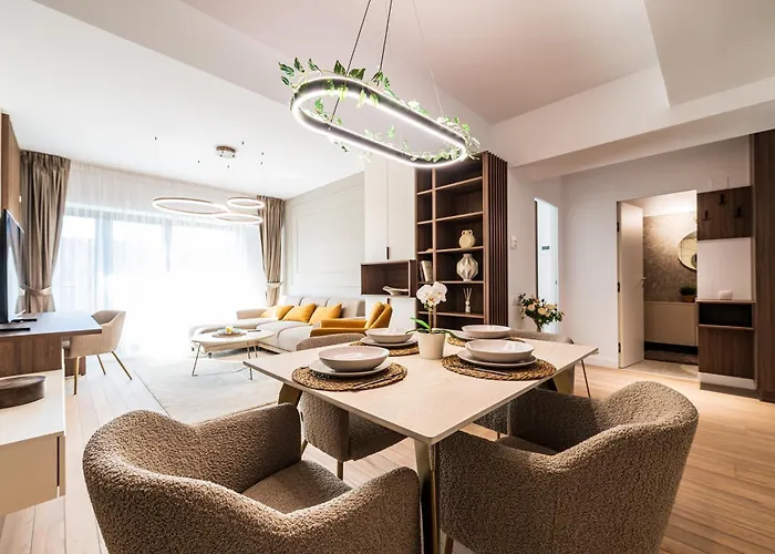 Maison Lumiere - A Modern Designer In Apartment Bucharest